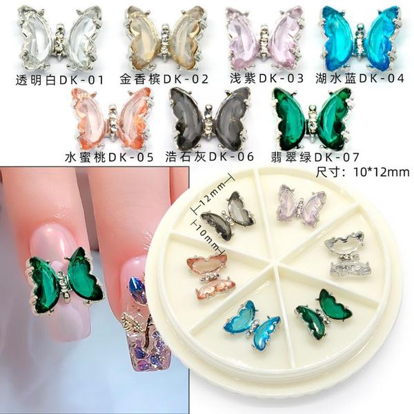 nail art decorations 10pcs crystal butterfly decoration rhinestones metal manicure kits crystals, Silver;gold
nail art decorations 10pcs crystal butterfly decoration rhinestones metal manicure kits crystals, Silver;gold