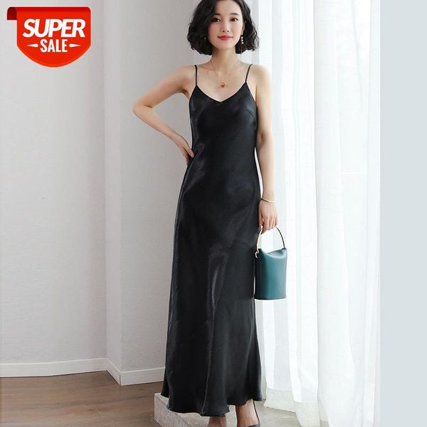 aossviao 2021 summer bodycon dress women sleeveless halter satin long party casual clothes #xd3n, White;black
aossviao 2021 summer bodycon dress women sleeveless halter satin long party casual clothes #xd3n, White;black