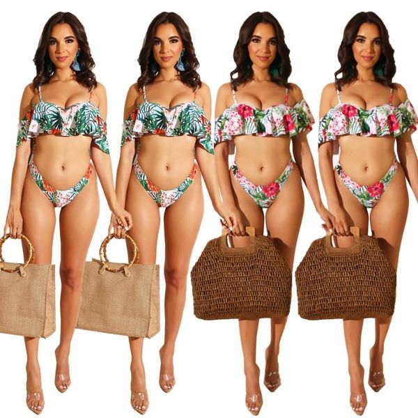 women 2 pieces bikini sets beach printed floral swimwear edressu holiday sea bohemian boho swimsuits me-q248 women's two piece pants, White
women 2 pieces bikini sets beach printed floral swimwear edressu holiday sea bohemian boho swimsuits me-q248 women's two piece pants, White