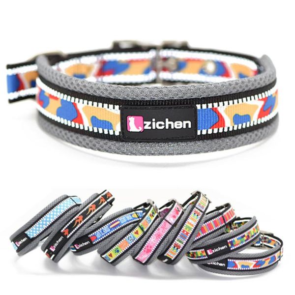 dog collars & leashes reflective soft adjustable collar fashion printed pet nylon durable for small medium large dogs products
dog collars & leashes reflective soft adjustable collar fashion printed pet nylon durable for small medium large dogs products