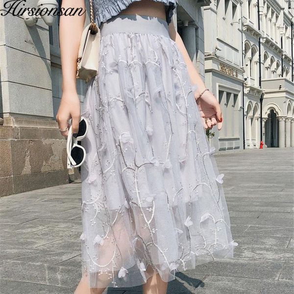 skirts hirsionsan women korean 2021 sweet spring high waist elastic mesh embroidery fashion midi skirt for female, Black
skirts hirsionsan women korean 2021 sweet spring high waist elastic mesh embroidery fashion midi skirt for female, Black