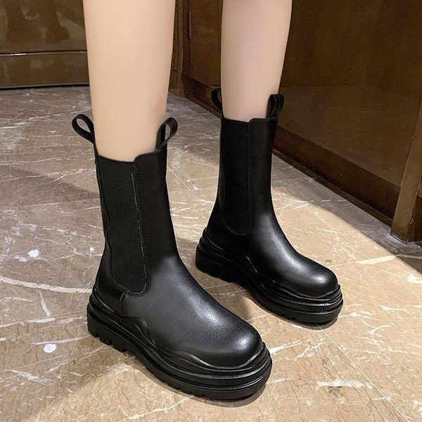 boots fairy style net red boot girl leisure muffin 2021 autumn fashion trend thick bottom lace up, Black
boots fairy style net red boot girl leisure muffin 2021 autumn fashion trend thick bottom lace up, Black