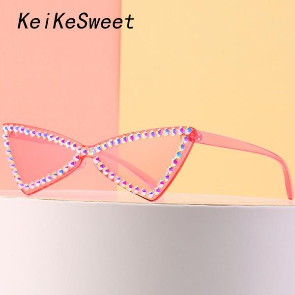 sunglasses keikesweet cat eye women rimless vintage rhinestone sun glasses diamond rays shades uv400 transparent eyewear, White;black
sunglasses keikesweet cat eye women rimless vintage rhinestone sun glasses diamond rays shades uv400 transparent eyewear, White;black