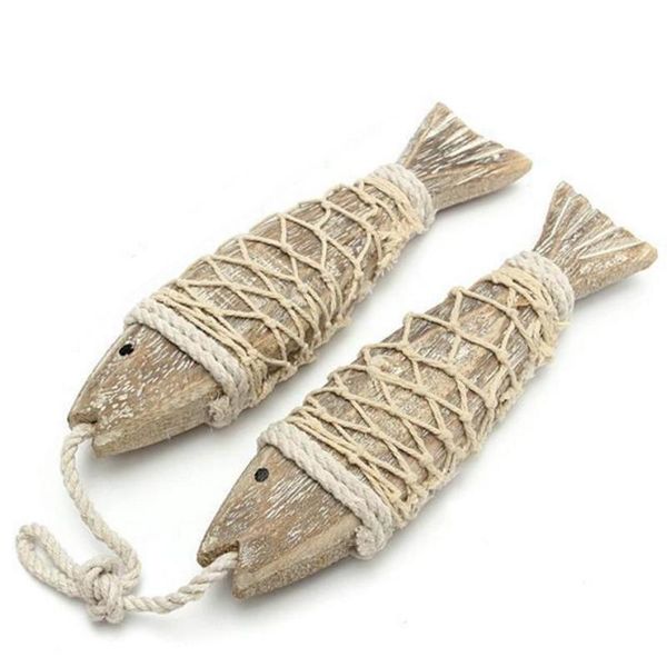decorative objects & figurines 2pcs mediterranean style rustic coastal hand carved hanging wood fish ornaments wall sculptures for home deco
decorative objects & figurines 2pcs mediterranean style rustic coastal hand carved hanging wood fish ornaments wall sculptures for home deco