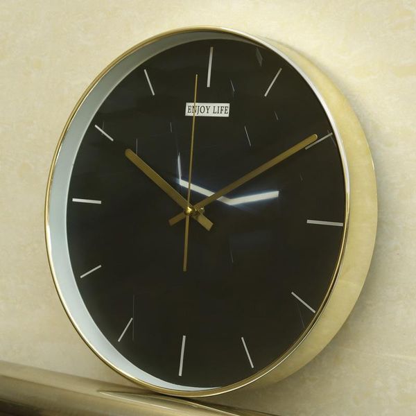 european-style art gold wall clock metal watch modern silent clocks home decor bedroom living room reloj gift d090
european-style art gold wall clock metal watch modern silent clocks home decor bedroom living room reloj gift d090