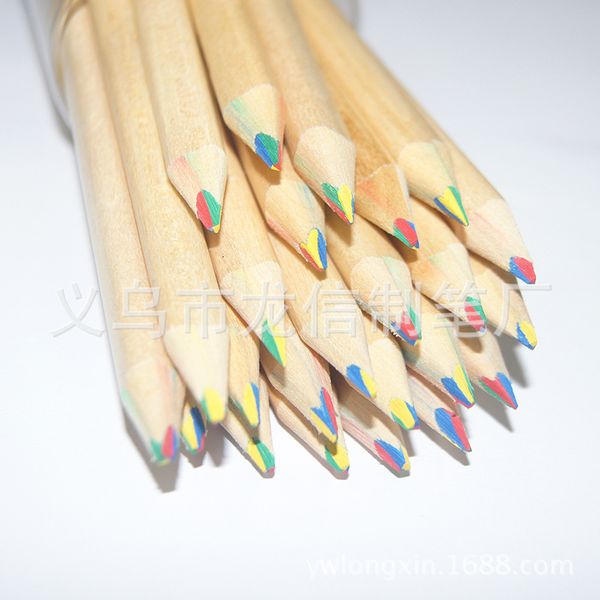 painting pens rainbow four same core pencil children's triangle wooden color pen, Black;red
painting pens rainbow four same core pencil children's triangle wooden color pen, Black;red