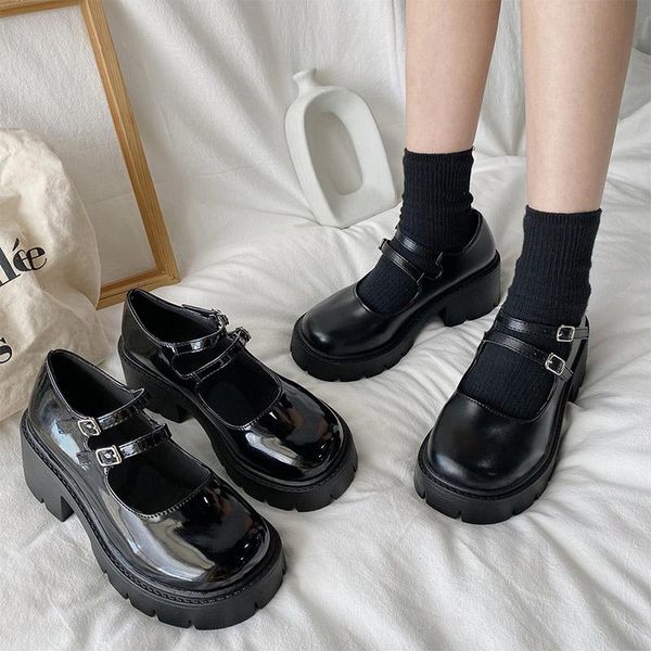 dress shoes platform mary jane undefined small leather women 2021 chunky heels buckle strap ladies girls cosplay lolita, Black
dress shoes platform mary jane undefined small leather women 2021 chunky heels buckle strap ladies girls cosplay lolita, Black