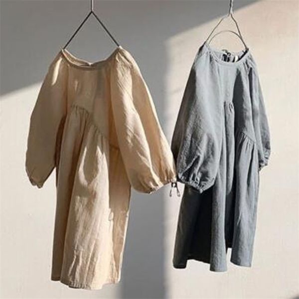 spring toddler kids girl casual dress korean japan style 1-6 yrs s princess linen cotton baby clothing 210521, Red;yellow
spring toddler kids girl casual dress korean japan style 1-6 yrs s princess linen cotton baby clothing 210521, Red;yellow