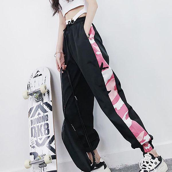 pants for casusal loose harajuku women high-elastic sports side print pant feet nine points women's & capris, Black;white
pants for casusal loose harajuku women high-elastic sports side print pant feet nine points women's & capris, Black;white