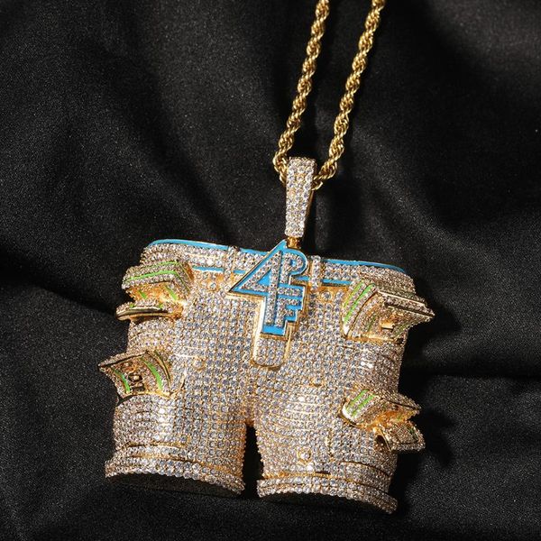 chains hip hop necklace bling 4pf pants pendant cubic zircon men's accessories women's iced out jewelry necklaces, Silver
chains hip hop necklace bling 4pf pants pendant cubic zircon men's accessories women's iced out jewelry necklaces, Silver