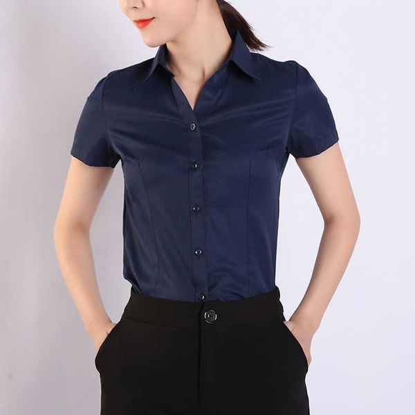 women's blouses & shirts office lady cotton solid short sleeve white plus size xxxl/4xl blusas femininas elegante azue
women's blouses & shirts office lady cotton solid short sleeve white plus size xxxl/4xl blusas femininas elegante azue