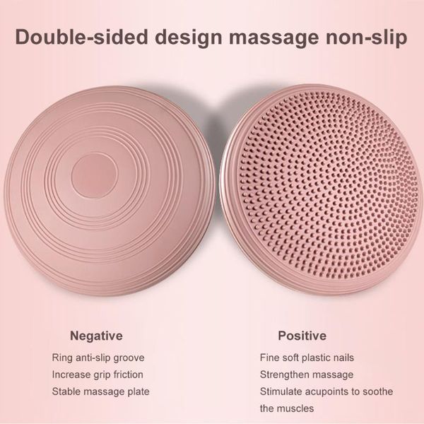 34cm pvc yoga balls massage pad balancing wheel cushion mat wobble stability fitness exercise mats
34cm pvc yoga balls massage pad balancing wheel cushion mat wobble stability fitness exercise mats
