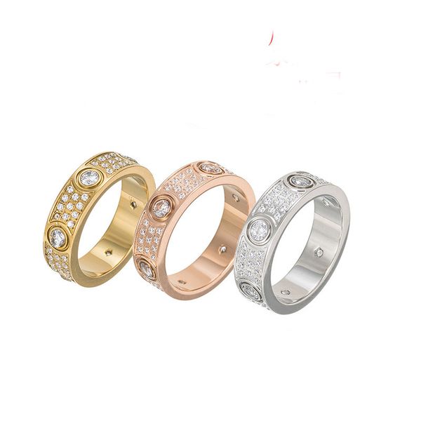 fashion jewelry design lover band rings stainless steel engagement wedding ring full diamond zircon for men and women us size (5-11), Silver
fashion jewelry design lover band rings stainless steel engagement wedding ring full diamond zircon for men and women us size (5-11), Silver