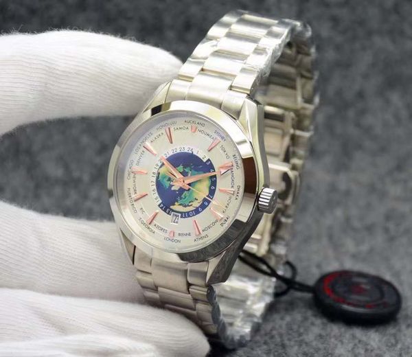 blue dial aqua terra 150m worldtimer limited watch 41mm quartz battery power ocean stainless steel sports sea mens watches, Slivery;brown
blue dial aqua terra 150m worldtimer limited watch 41mm quartz battery power ocean stainless steel sports sea mens watches, Slivery;brown