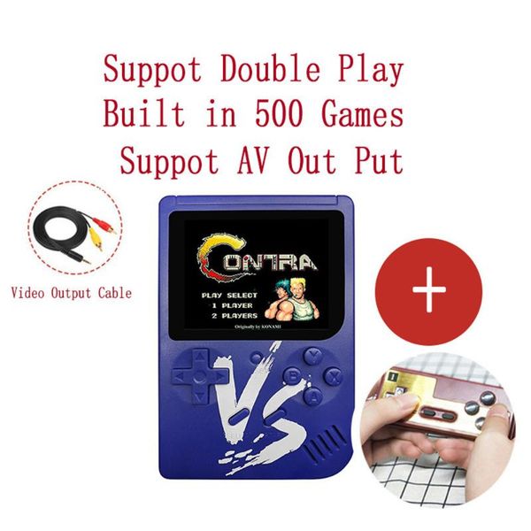 portable game players 5pcs double play mini handheld gameboy built-in 500 fast ship
portable game players 5pcs double play mini handheld gameboy built-in 500 fast ship