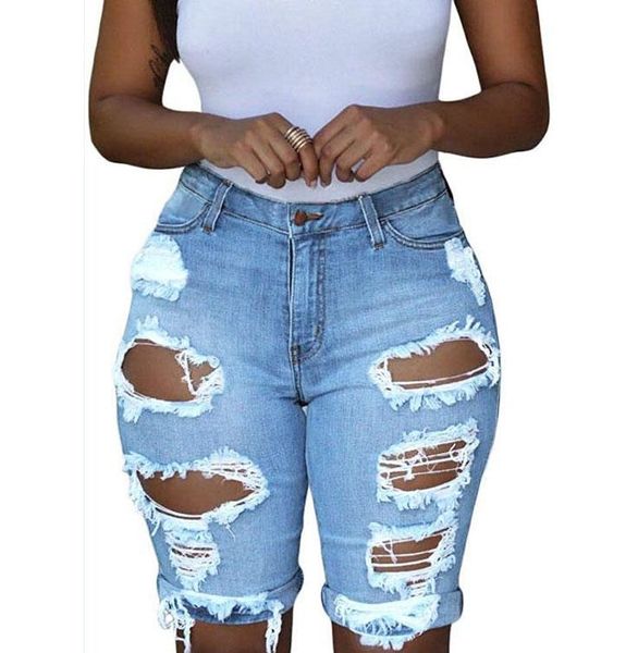 women's jeans 2021 summer fashion ripped denim mid-waist stretch shorts ladies streetwear solid color, Blue
women's jeans 2021 summer fashion ripped denim mid-waist stretch shorts ladies streetwear solid color, Blue