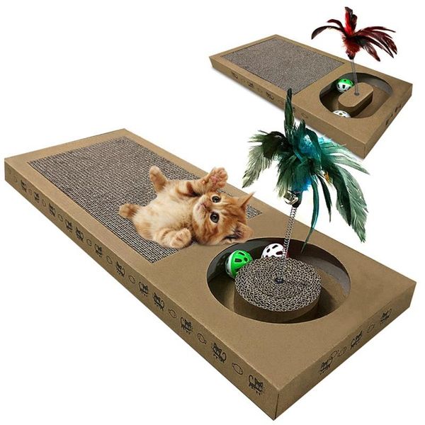 cat toys scratch resistant training toy clawing board kitten pad corrugated scratcher soft bed mat care
cat toys scratch resistant training toy clawing board kitten pad corrugated scratcher soft bed mat care