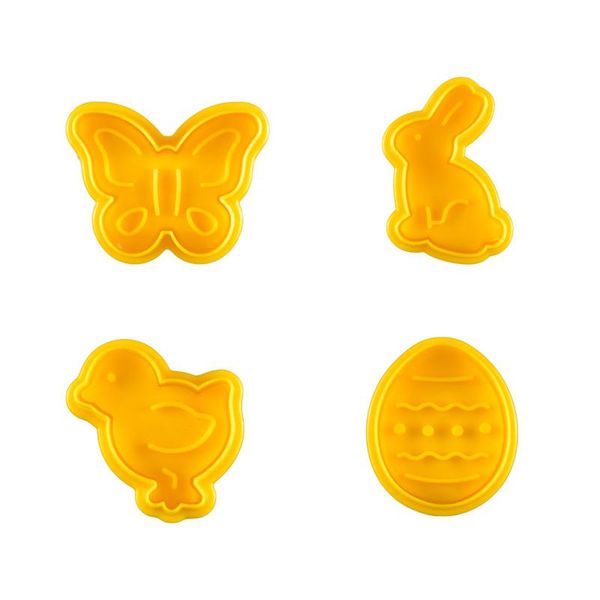 4pcs easter pattern plastic cookie biscuit cutter party supplies 3dcartoon fondant baking mold cake decorating tool moulds
4pcs easter pattern plastic cookie biscuit cutter party supplies 3dcartoon fondant baking mold cake decorating tool moulds