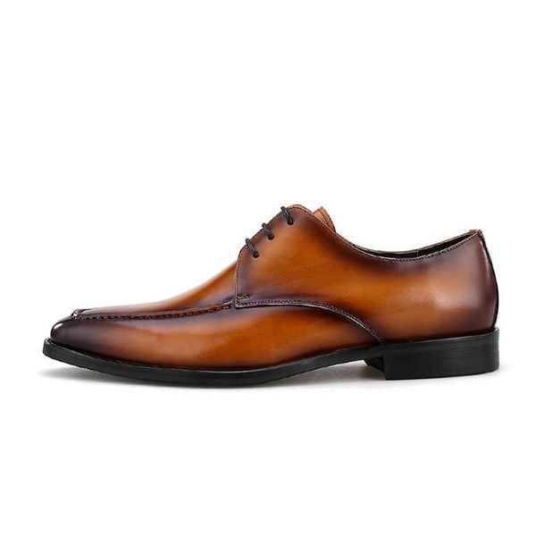 dress shoes formal men high business quality leather lace up breathable handmade classic male wedding footwear black 38-44
dress shoes formal men high business quality leather lace up breathable handmade classic male wedding footwear black 38-44