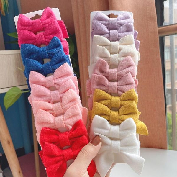 hair accessories 10pcs/set colorful bowknot bb clips for cute girls boutique cotton barrette handmade hairpin headwear kids, Slivery;white
hair accessories 10pcs/set colorful bowknot bb clips for cute girls boutique cotton barrette handmade hairpin headwear kids, Slivery;white