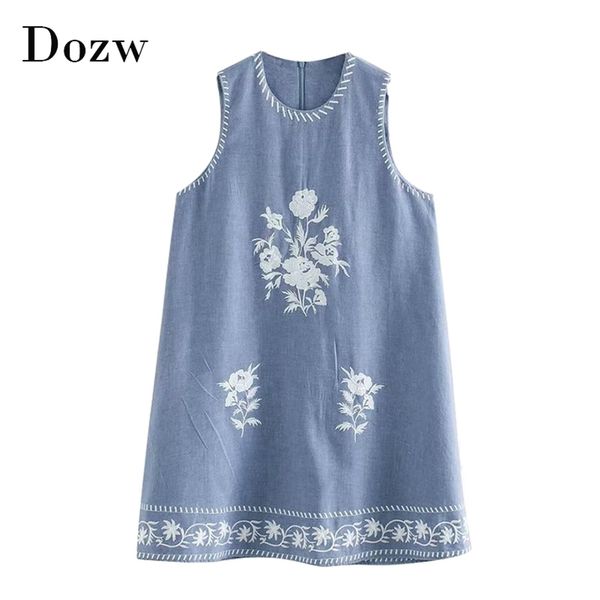 stylish embroidery dress women o neck vitnage mini casual es summer sleeveless loose short vestidos mujer 210515, Black;gray
stylish embroidery dress women o neck vitnage mini casual es summer sleeveless loose short vestidos mujer 210515, Black;gray