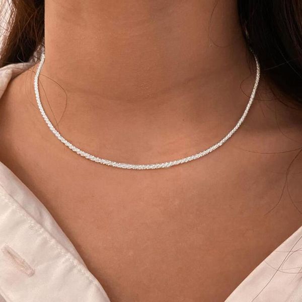 chokers vintage sparkling initial chain necklace for women gypsophila collar choker necklaces gothic charm female fashion jewelry gift, Golden;silver
chokers vintage sparkling initial chain necklace for women gypsophila collar choker necklaces gothic charm female fashion jewelry gift, Golden;silver