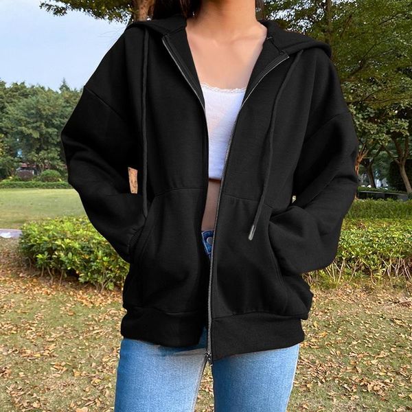 women's jackets zip-up women jacket coats korean style long sleeve hooded outerwear fashion black coat warm pockets female cotton, Black;brown
women's jackets zip-up women jacket coats korean style long sleeve hooded outerwear fashion black coat warm pockets female cotton, Black;brown