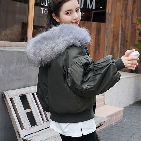 brand winter women clothing parkas jackets loose warm short jacket thick down cotton coat female lk035, Black 
brand winter women clothing parkas jackets loose warm short jacket thick down cotton coat female lk035, Black
