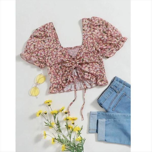 1 6y summer kids girls clothes sets 2pcs flowers printed bow off shoulder t shirts denim pants, White
1 6y summer kids girls clothes sets 2pcs flowers printed bow off shoulder t shirts denim pants, White