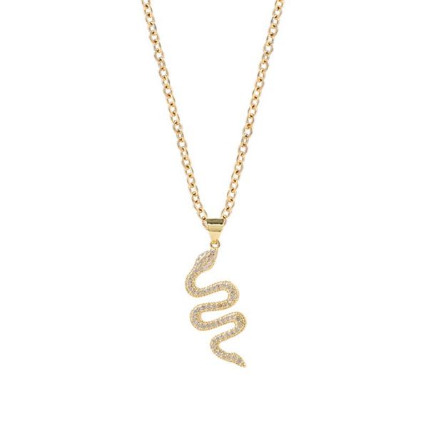 pendant necklaces copper cubic zirconia animal snake pendants for women real gold plating stainless steel chain necklace, Silver
pendant necklaces copper cubic zirconia animal snake pendants for women real gold plating stainless steel chain necklace, Silver