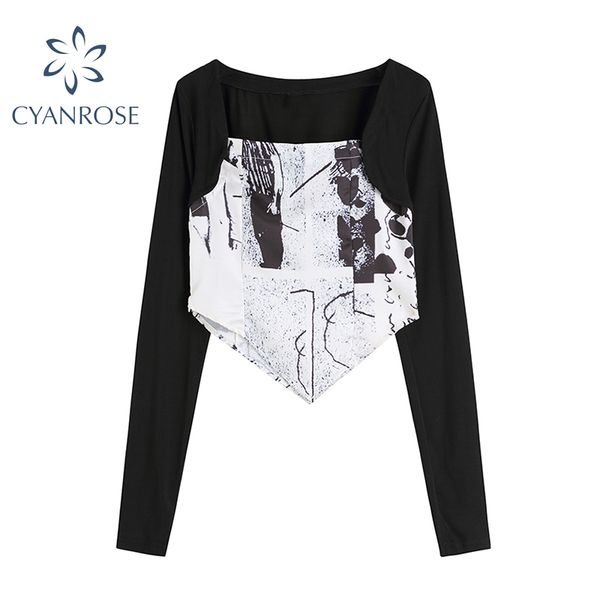 crop women t-shirts spring harajuku long sleeve o-neck chic street casual wear streetwear fashion slim tees female 210417, White
crop women t-shirts spring harajuku long sleeve o-neck chic street casual wear streetwear fashion slim tees female 210417, White