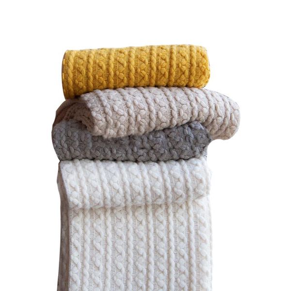 blankets leisure blanket ins nordic style knitting nap air conditioning single shawl bed sofa multi-color solid color
blankets leisure blanket ins nordic style knitting nap air conditioning single shawl bed sofa multi-color solid color