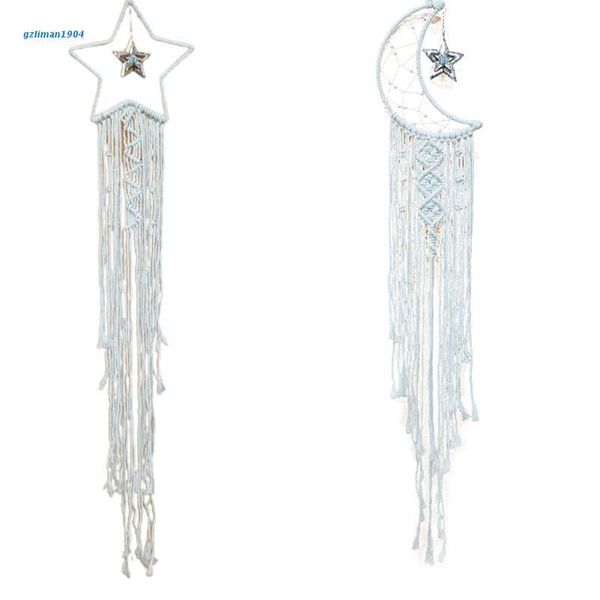 tapestries p15d bohemian tapestry star moon dream catcher handmade woven wall hanging macrame pendant home bedroom decoration ornament
tapestries p15d bohemian tapestry star moon dream catcher handmade woven wall hanging macrame pendant home bedroom decoration ornament
