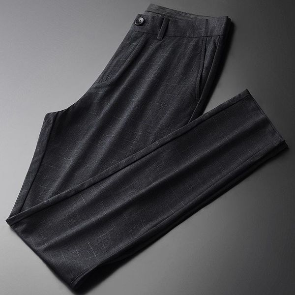 men's pants lightweight plaid casual summer style skin clinging cool breathable fashion straight men, Black
men's pants lightweight plaid casual summer style skin clinging cool breathable fashion straight men, Black