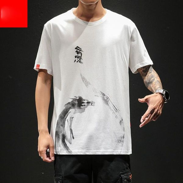 men's t-shirts chinese style t shirt men funny anime print o-neck loose black white hip-hop cotton tshirts male summer streetwear fashi, White;black
men's t-shirts chinese style t shirt men funny anime print o-neck loose black white hip-hop cotton tshirts male summer streetwear fashi, White;black