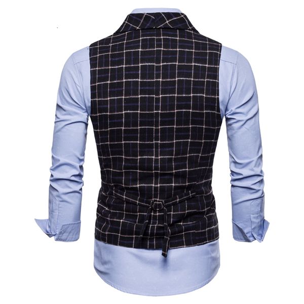 brand suit mens stripe plaid formal blazer vests sleeveless vintage tweed vest fashion spring plus size waistcoat d30, Black;white
brand suit mens stripe plaid formal blazer vests sleeveless vintage tweed vest fashion spring plus size waistcoat d30, Black;white