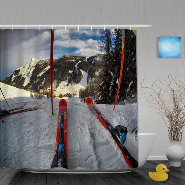 polyester fabric shower curtain set with 12 plastic hooks decorative bath curtains,mountain snow winter ski sport skiing
polyester fabric shower curtain set with 12 plastic hooks decorative bath curtains,mountain snow winter ski sport skiing