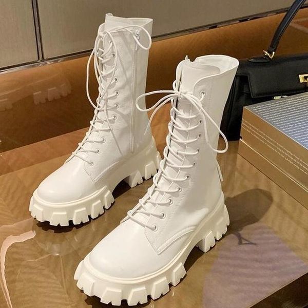 boots 2021 autumn women's ladies thick bottom ankle simple platform white woman shoes round toe booties, Black
boots 2021 autumn women's ladies thick bottom ankle simple platform white woman shoes round toe booties, Black
