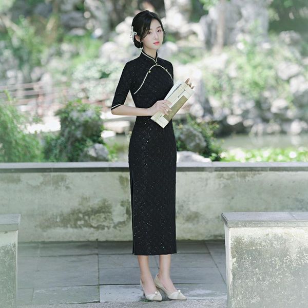ethnic clothing elegant slim cheongsams women classic banquet gown autumn winter qipao vintage vestidos improved chinese dress long, Red
ethnic clothing elegant slim cheongsams women classic banquet gown autumn winter qipao vintage vestidos improved chinese dress long, Red