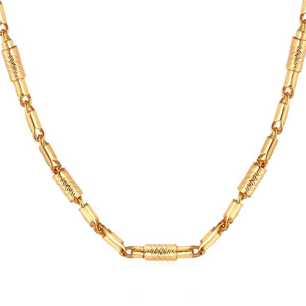 kpop bamboo chain necklace for men jewelry vintage gold color wholesale special trendy women chains necklaces n015, Silver
kpop bamboo chain necklace for men jewelry vintage gold color wholesale special trendy women chains necklaces n015, Silver