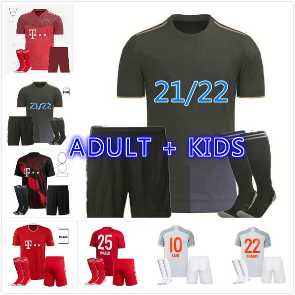 20 21 22 bayern lewandowski soccer jersey man kit sane coman gnabry alaba davies muller munich 2022 away kids football shirt, Black;yellow
20 21 22 bayern lewandowski soccer jersey man kit sane coman gnabry alaba davies muller munich 2022 away kids football shirt, Black;yellow