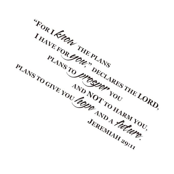 wallpapers jeremiah 29:11 for i know the plans you bible verse wall decal sticker
wallpapers jeremiah 29:11 for i know the plans you bible verse wall decal sticker