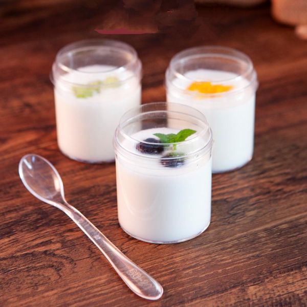disposable cups & straws 48pcs 60ml round hard plastic mini transparent pudding ice cream jelly yogurt dessert diy baking decor cup with lid
disposable cups & straws 48pcs 60ml round hard plastic mini transparent pudding ice cream jelly yogurt dessert diy baking decor cup with lid