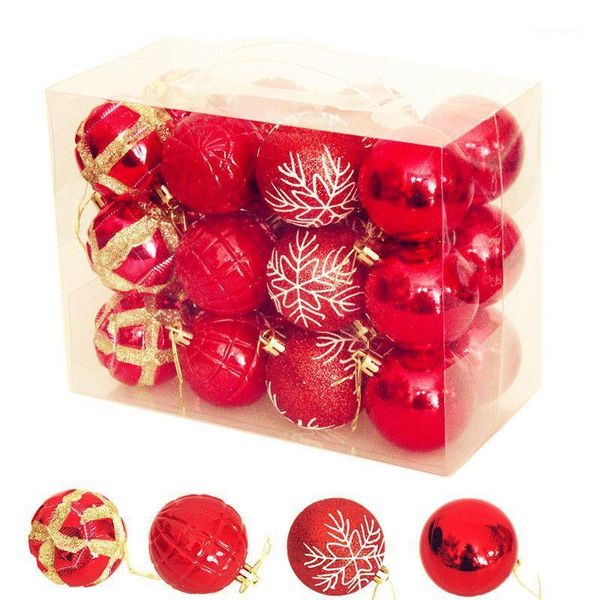 party decoration 24pcs shatterproof plastic christmas ball ornaments baubles holiday tree pendants home decorations1
party decoration 24pcs shatterproof plastic christmas ball ornaments baubles holiday tree pendants home decorations1