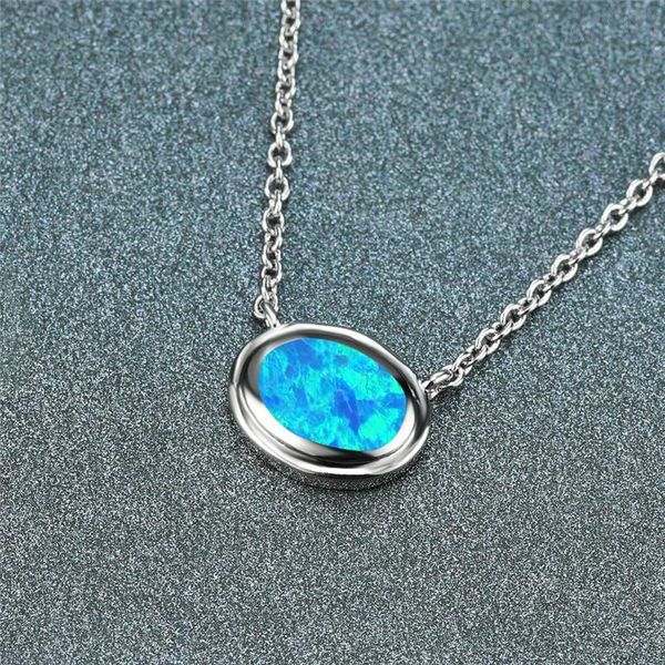 pendant necklaces boho bridal geometric wedding necklace dainty silver color chain oval cute female blue opal for women
pendant necklaces boho bridal geometric wedding necklace dainty silver color chain oval cute female blue opal for women
