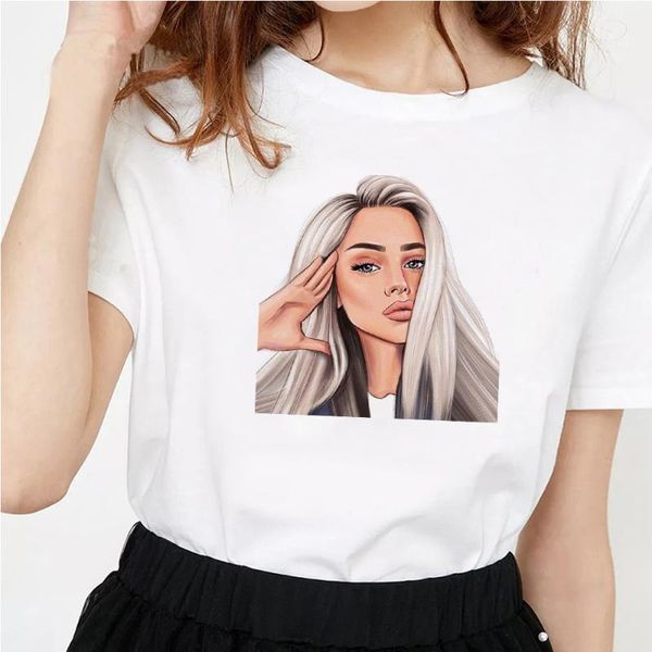 women's t-shirt harajuku girl summer fashion women t-shirts korean o-neck kawaii elegant personality aesthetic clothing, White
women's t-shirt harajuku girl summer fashion women t-shirts korean o-neck kawaii elegant personality aesthetic clothing, White