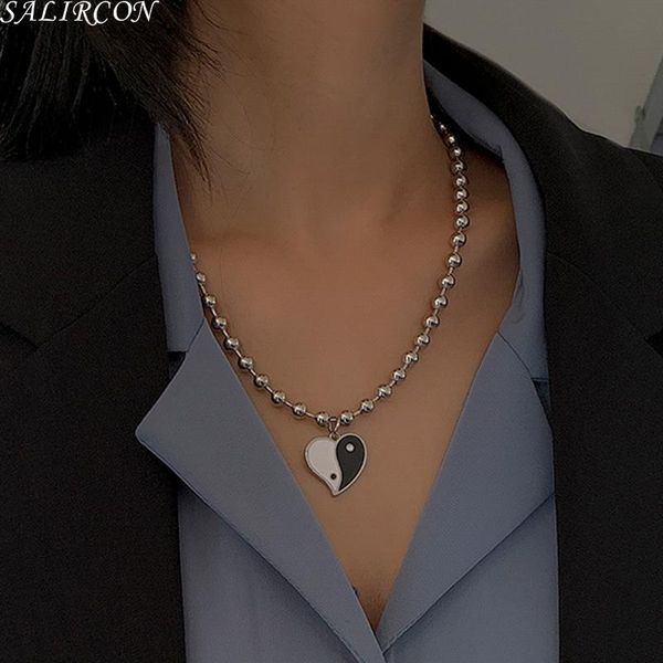pendant necklaces gothic statement short collar clavicle chain letter geometric necklace for women beads link jewelry 2021 trend, Silver
pendant necklaces gothic statement short collar clavicle chain letter geometric necklace for women beads link jewelry 2021 trend, Silver