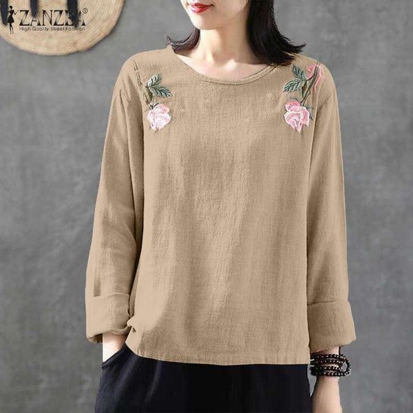women fashion 2021 ladies floral embroidery autumn long sleeve blouses casual solid o neck shirts oversize 5xl women's &, White
women fashion 2021 ladies floral embroidery autumn long sleeve blouses casual solid o neck shirts oversize 5xl women's &, White