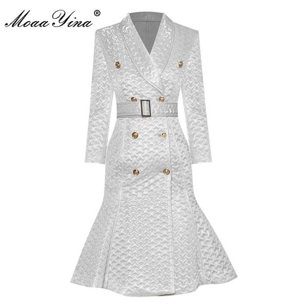 casual dresses moaayina fashion designer dress spring autumn women's double breasted lace-up party mermaid, Black;gray
casual dresses moaayina fashion designer dress spring autumn women's double breasted lace-up party mermaid, Black;gray