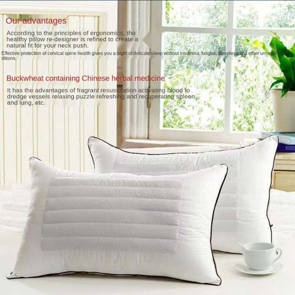 pillow single household cervical spine pure color five-star el buckwheat bedding pillows
pillow single household cervical spine pure color five-star el buckwheat bedding pillows